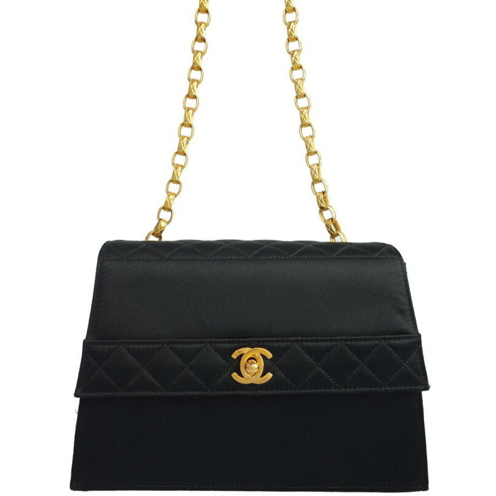 Chanel Satin Chain Shoulder Bag